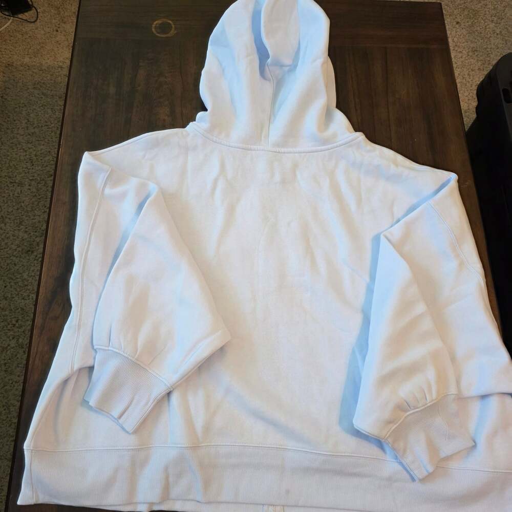 Wild Fable Women's Full-Zip Hoodie in Airy Blue - Picture 4 of 4